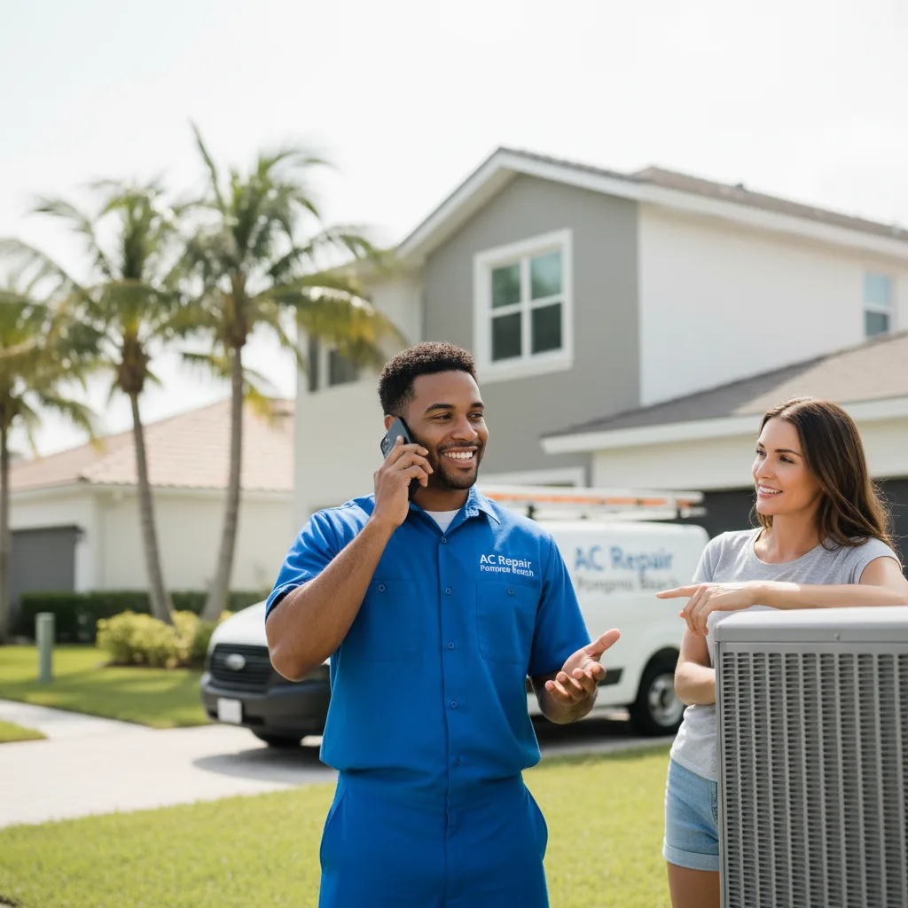 AC Repair Pompano Beach customer support in Dupo